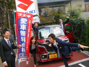 11月10日～12日新車成約三大特典！！